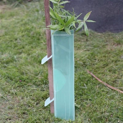 Grænar Coroplast plasttréhlífar